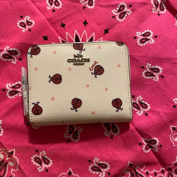 coach ladybug wallet